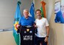 Para conocer las actividades y proyectos, Balor se reunió con el presidente del Club Nápoli Argentino